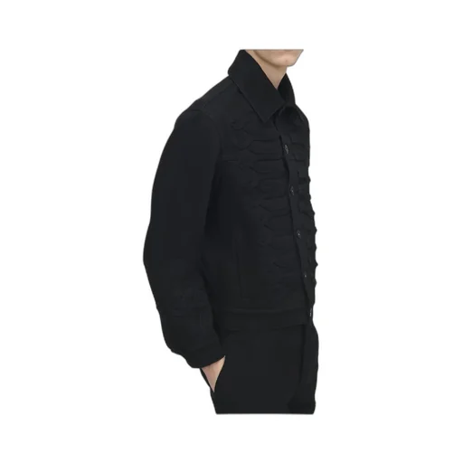Button Detail Denim Jacket