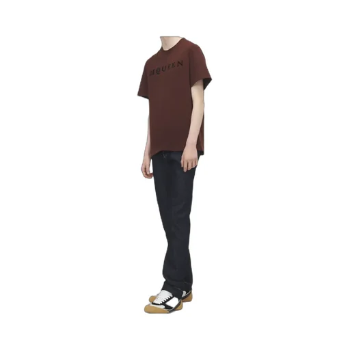 Flocked Mcqueen Logo T-Shirt