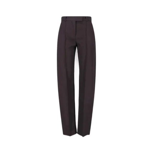 Pressed-Crease Tailored Trousers