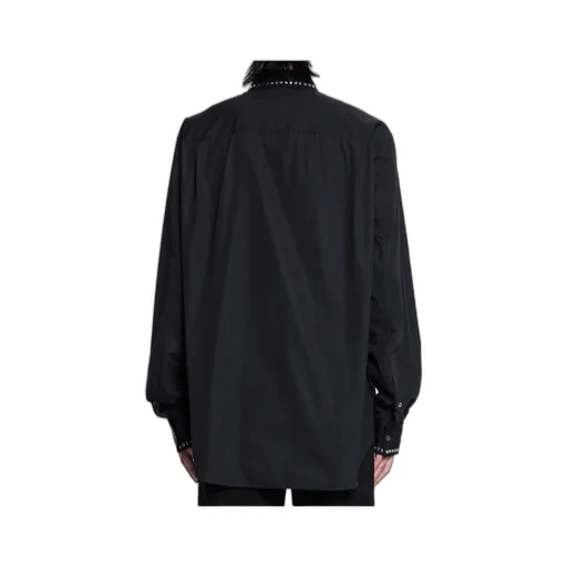 Studded Cotton Poplin Shirt