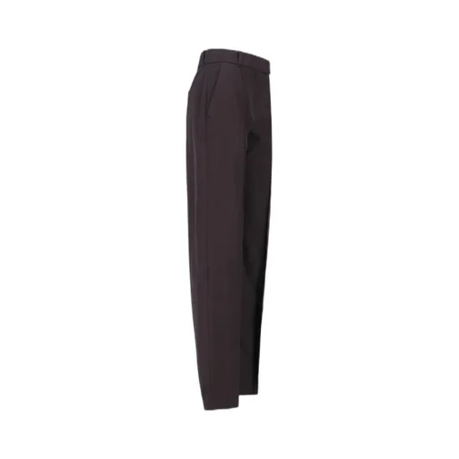 Pressed-Crease Tailored Trousers
