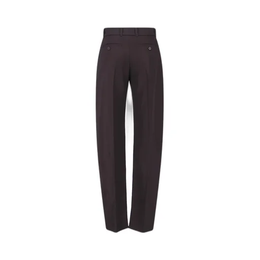 Pressed-Crease Tailored Trousers