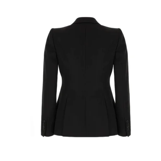 Wool Single-Breasted Blazer