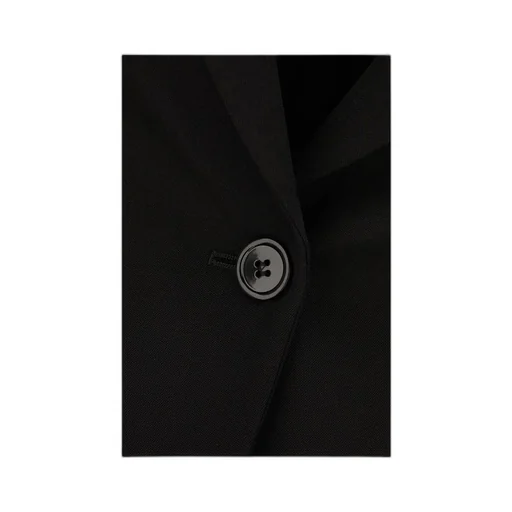 Wool Single-Breasted Blazer