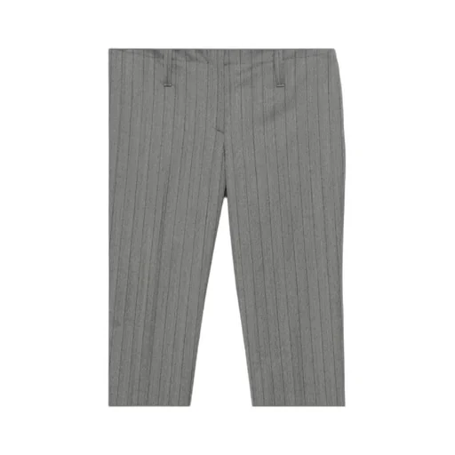 Straight-Leg Striped Pants