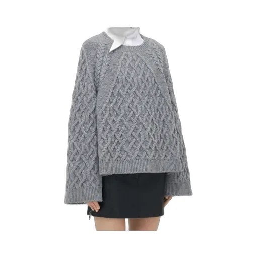 Cable Crew Neck Jumper