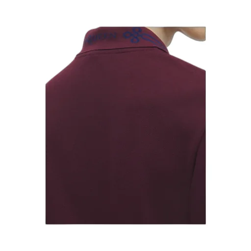 Logo Collar Short Sleeved Polo Shirt