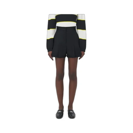 Pleated Tailored Shorts