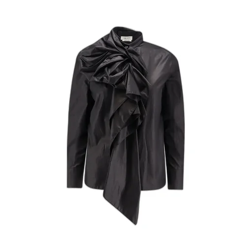 Long Sleeved Ruffled Shirt