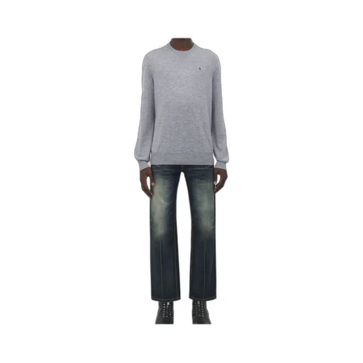 Merino Wool Inverted Skull Jumper