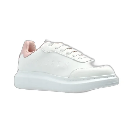 Embossed-Logo Platform Trainers