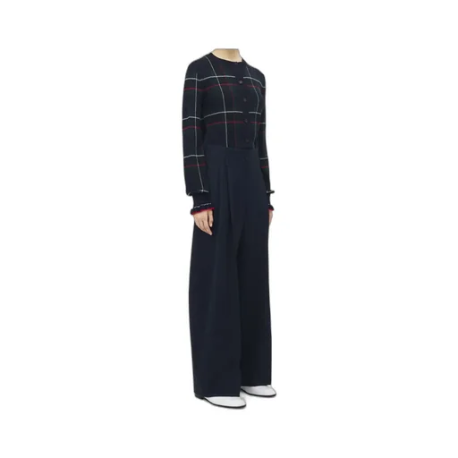 Wide Leg Tailored Trousers