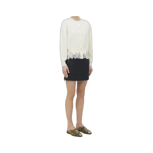 Cobweb Lace Shrunken Cardigan