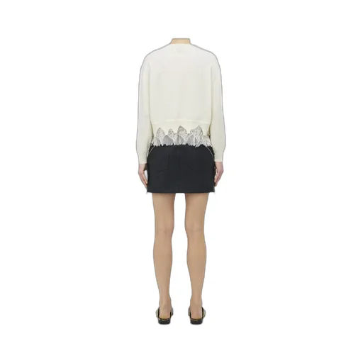 Cobweb Lace Shrunken Cardigan