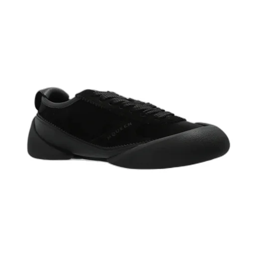 Round-Toe Low-Top Sneakers