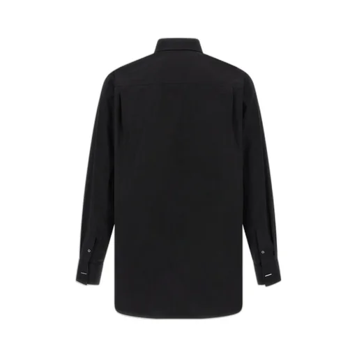 Logo Embroidered Long Sleeved Shirt