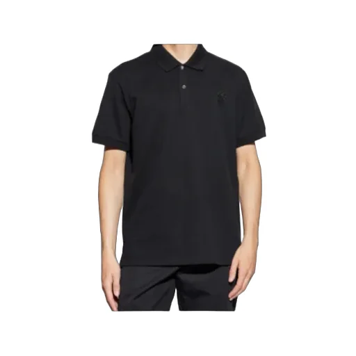 Rose Embellished Polo Shirt