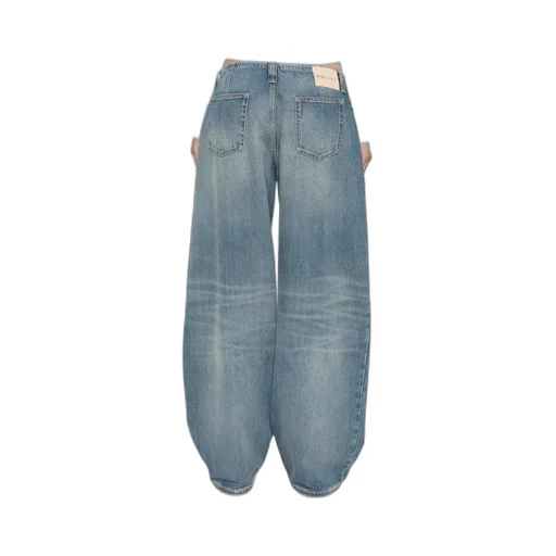 Whiskering Effect Jeans