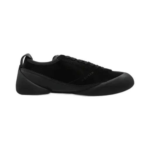 Round-Toe Low-Top Sneakers