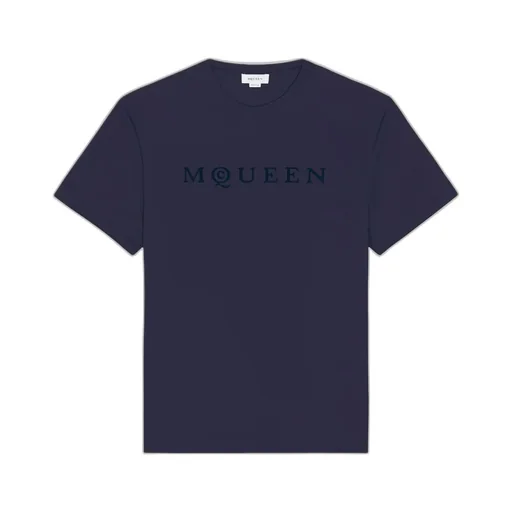 Flocked-Logo Crewneck T-Shirt