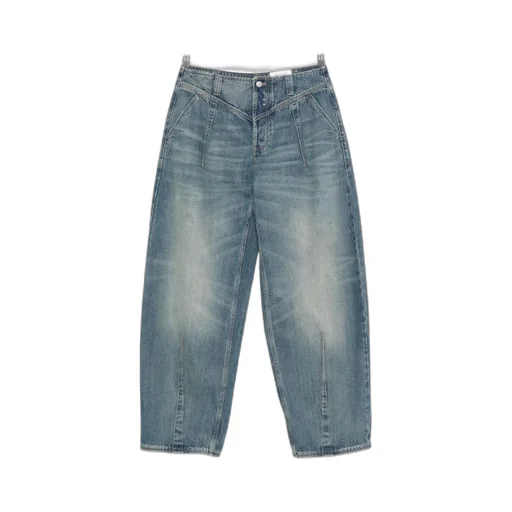 Whiskering Effect Jeans