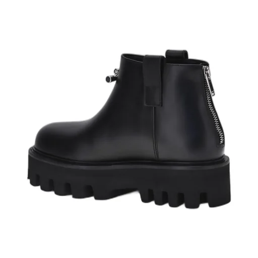 T-Bar Platform Ankle Boots