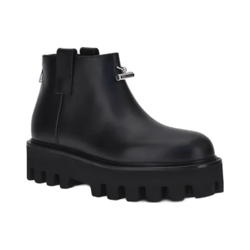 T-Bar Platform Ankle Boots