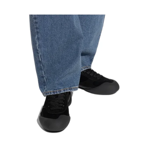 Round-Toe Low-Top Sneakers