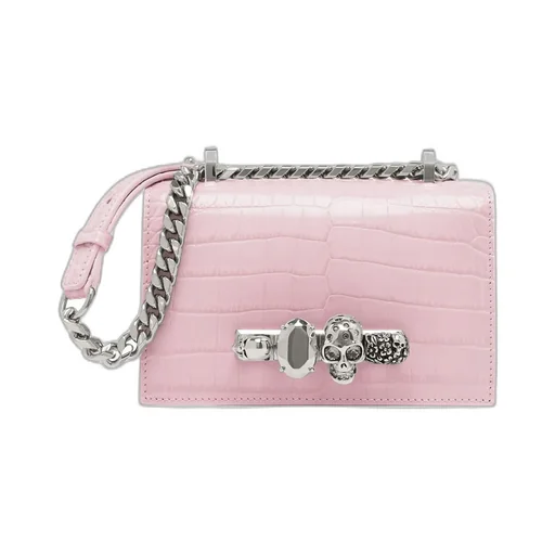 Skull Embellished Shoulder Bag