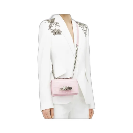 Skull Embellished Shoulder Bag