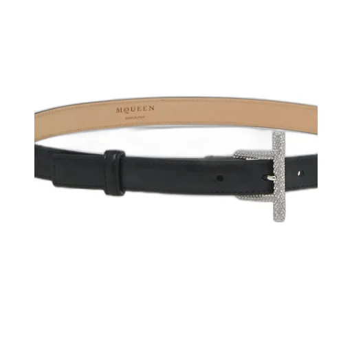 T-Bar Embellished Buckle Belt
