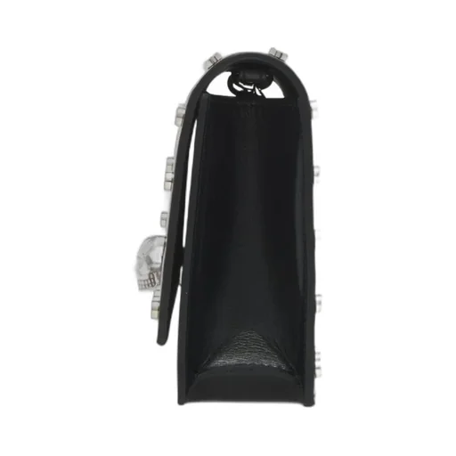 Small Skull Studded Shoulder Bag