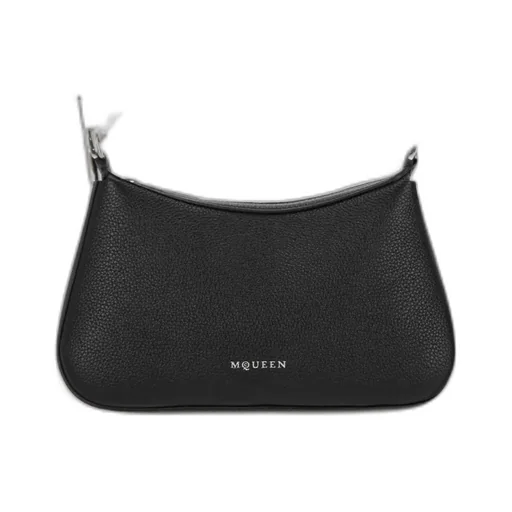 Logo Printed Chain-Linked Shoulder Bag