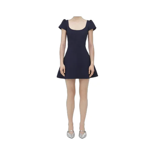 Square-Neck Mini Dress
