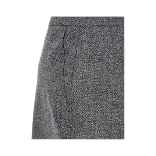 Butrton Detailed Midi Skirt