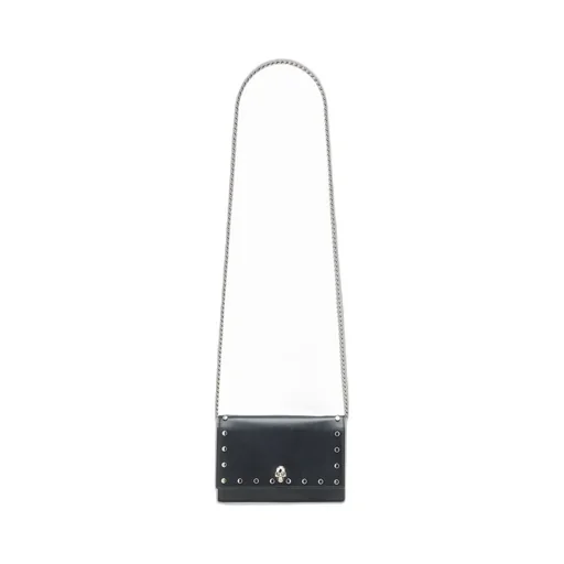 Small Skull Studded Shoulder Bag