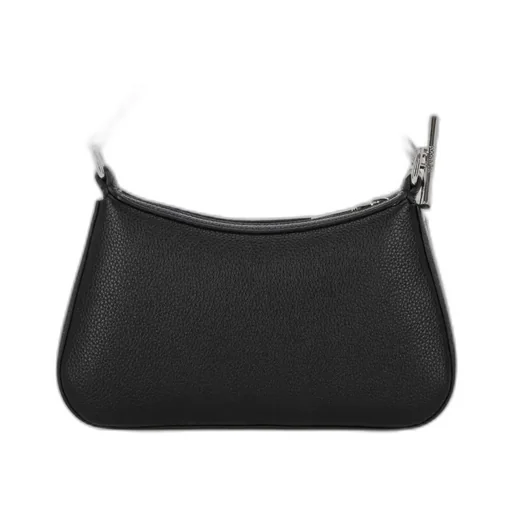 Logo Printed Chain-Linked Shoulder Bag