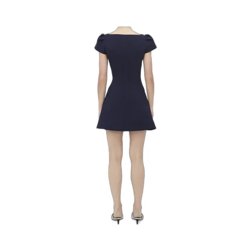 Square-Neck Mini Dress
