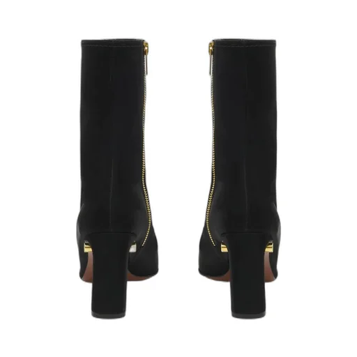 Pointed-Toe Ankle Boots