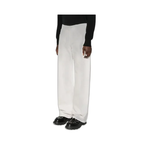 Logo Patch Wide-Leg Jeans