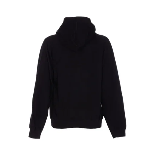 Logo Embroidered Drawstring Hoodie