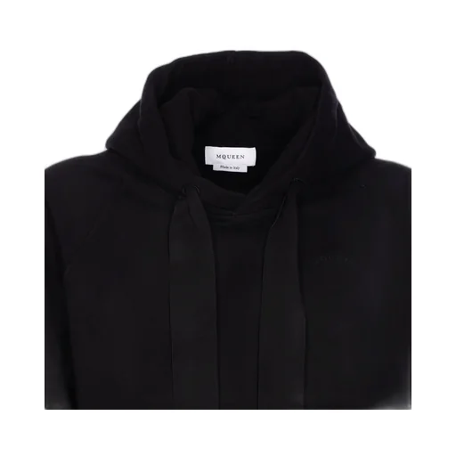 Logo Embroidered Drawstring Hoodie