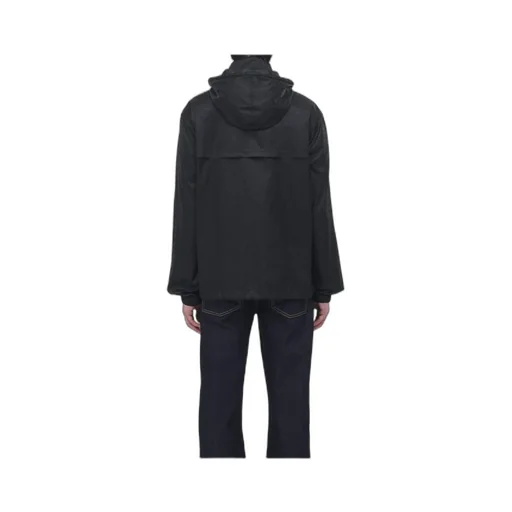 Skull Jacquard Hooded Lightweight Jacket