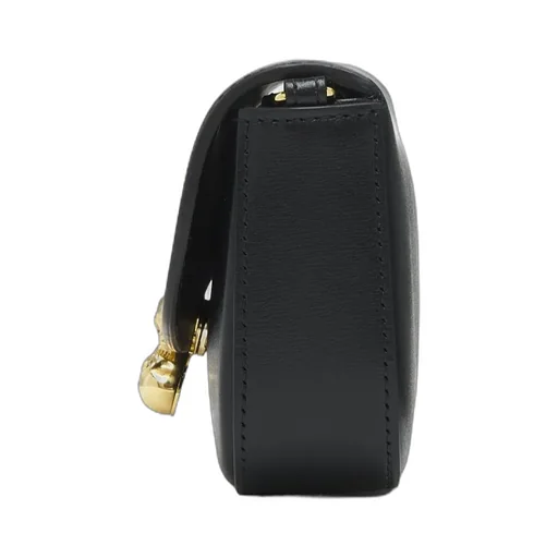Small Skull Flower Embellished Shoulder Bag