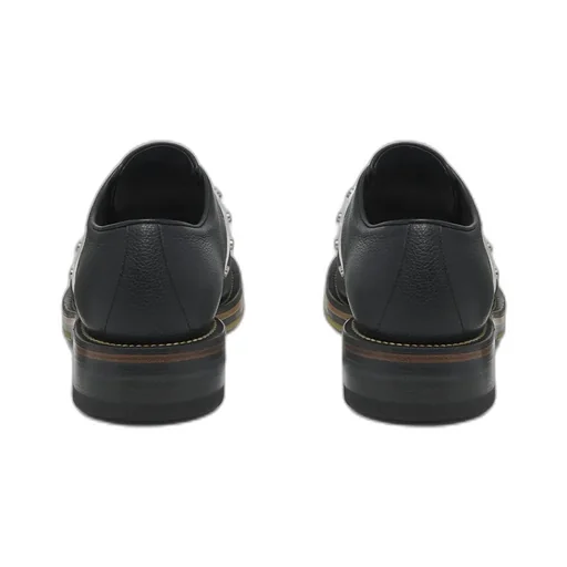 Stud-Embellished Lace-Up Shoes