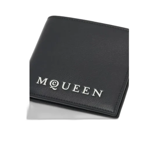 Logo Lettering Bi-Fold Wallet