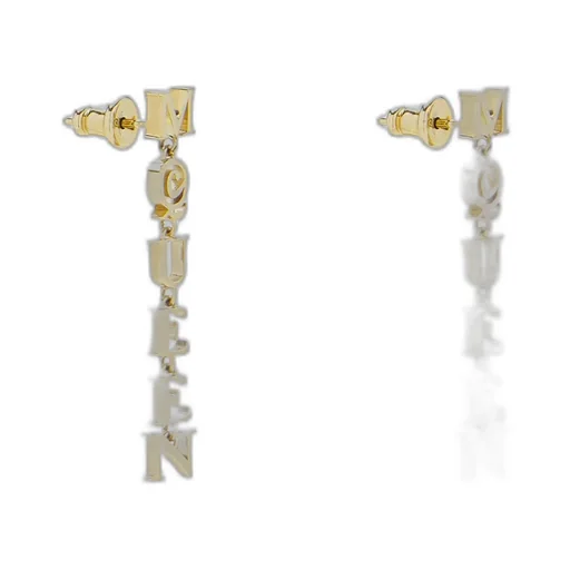 Logo Pendant Earrings