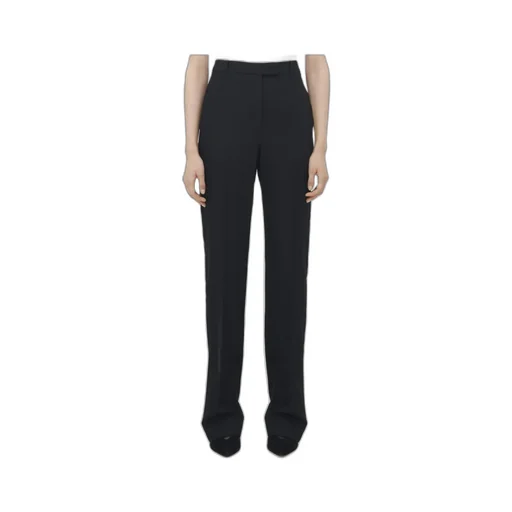 Belt-Looped Tailored Trousers