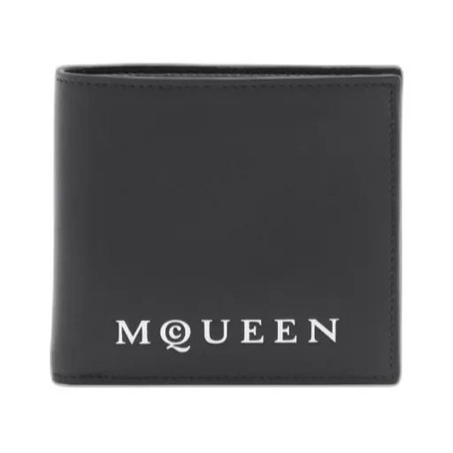Logo Lettering Bi-Fold Wallet