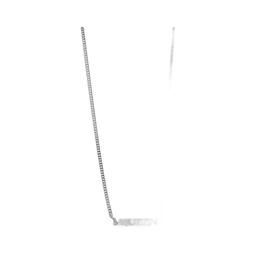 Logo Pendant Embellished Necklace